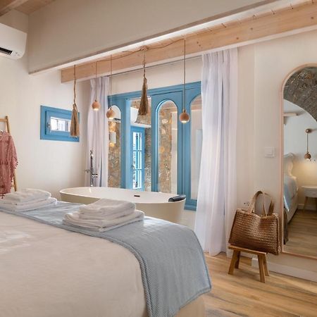 Appartement Cedrus Blue à Symi Extérieur photo