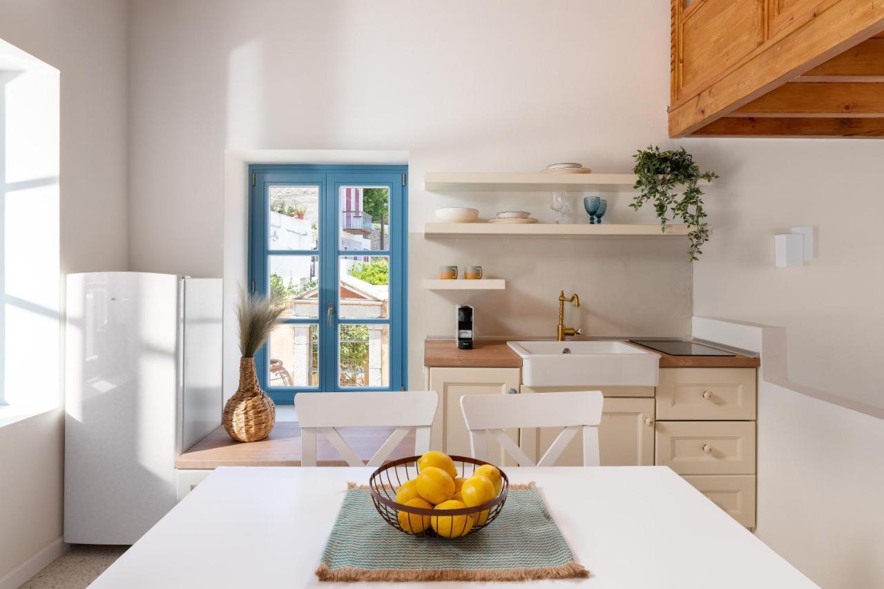 Appartement Cedrus Blue à Symi Extérieur photo