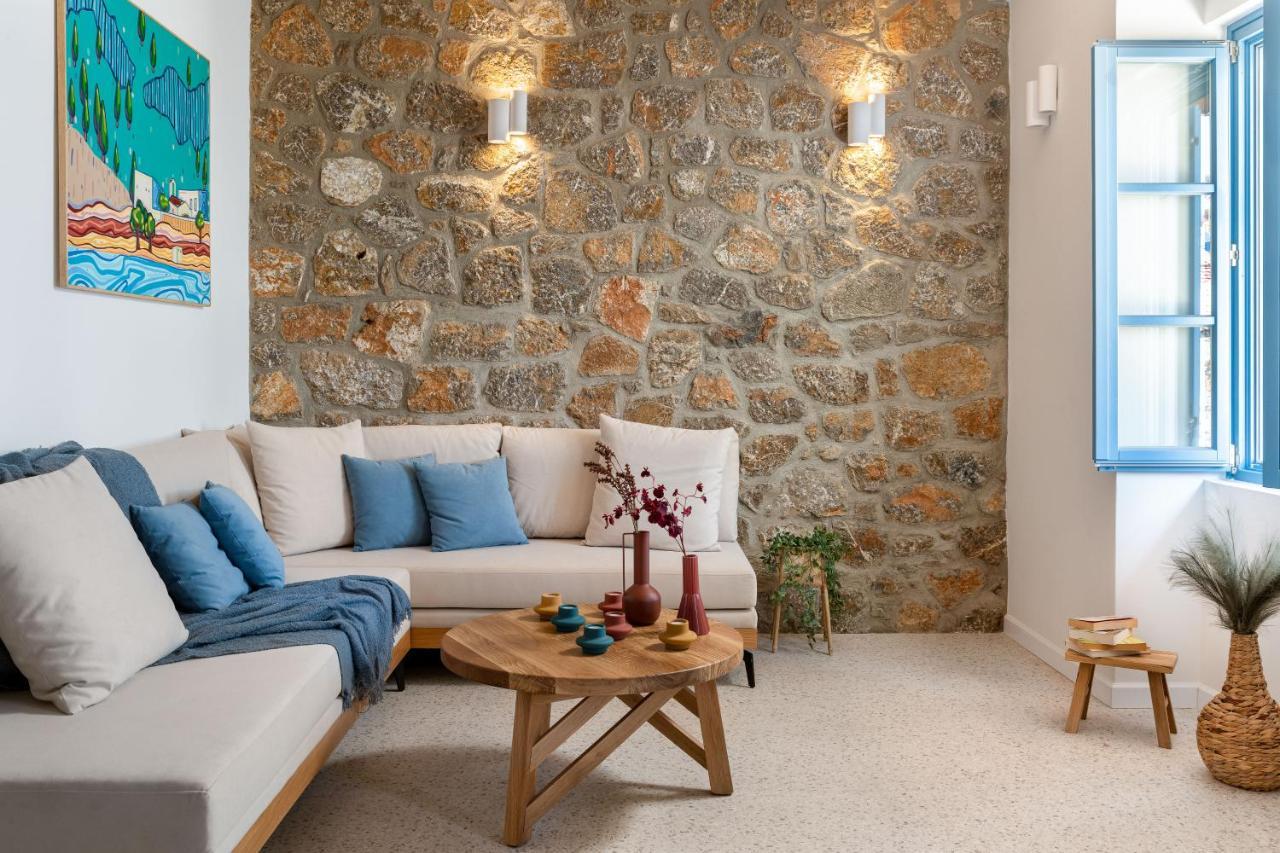 Appartement Cedrus Blue à Symi Extérieur photo