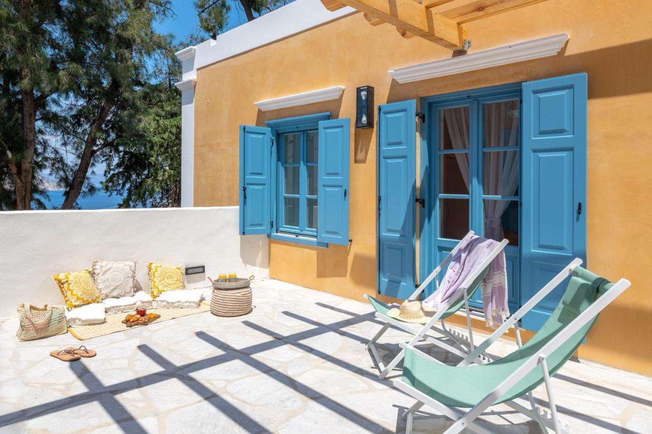 Appartement Cedrus Blue à Symi Extérieur photo